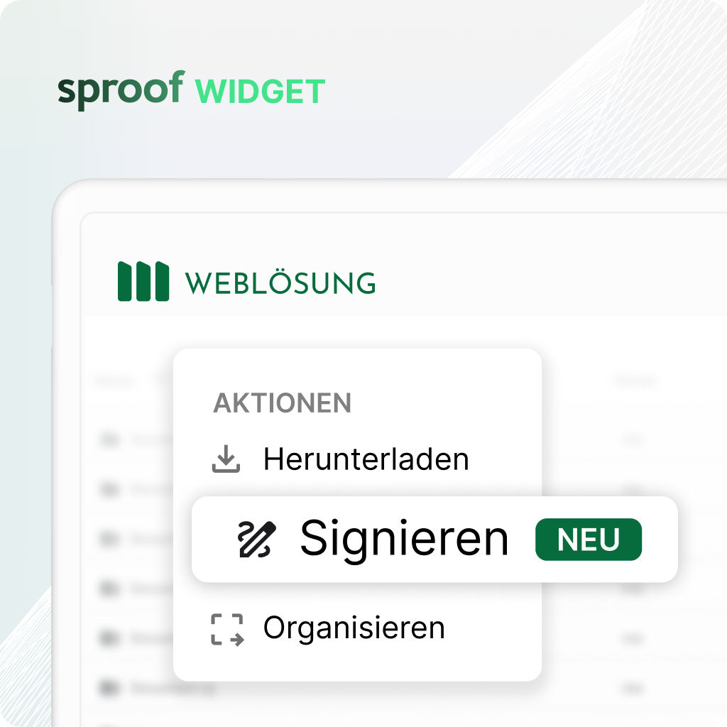 sproof widget